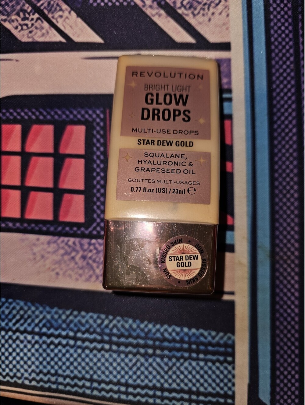 Sealed REVOLUTION BRIGHT LIGHT GLOW DROPS Star Dew Gold